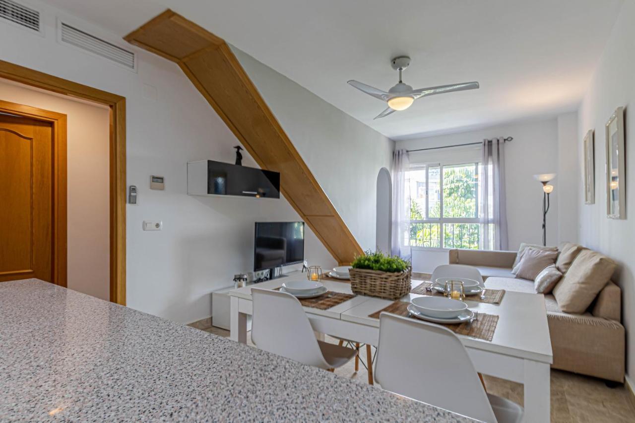 797 Holiday Rentals- Duplex Para 7 En La Carihuela A 1 Min De La Playa Torremolinos Ngoại thất bức ảnh